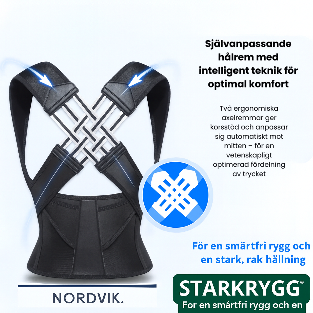 StarkRygg™ – För en smärtfri rygg och en stark, rak hållning
