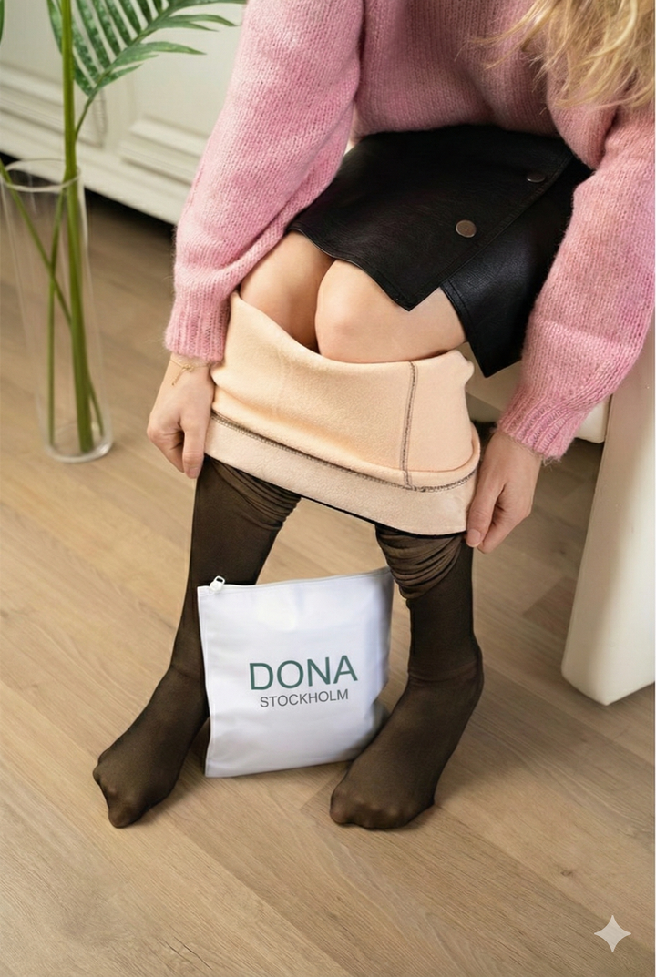 Nora® Transparenta Fleece-Strumpbyxor