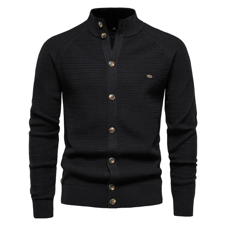 Florent™ | Finstickad Cardigan