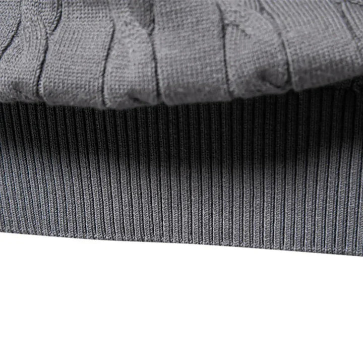 Falkner | Stickad Modern Herrpullover