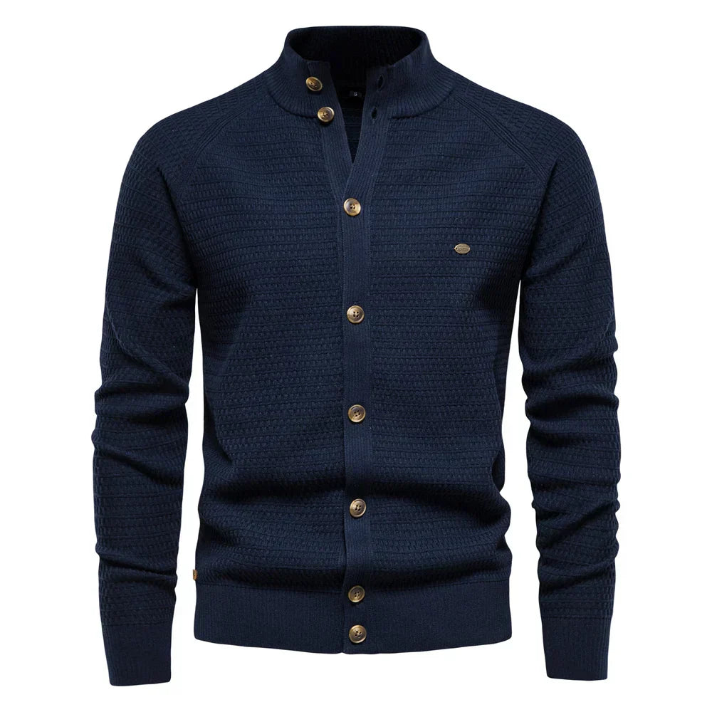 Florent™ | Finstickad Cardigan