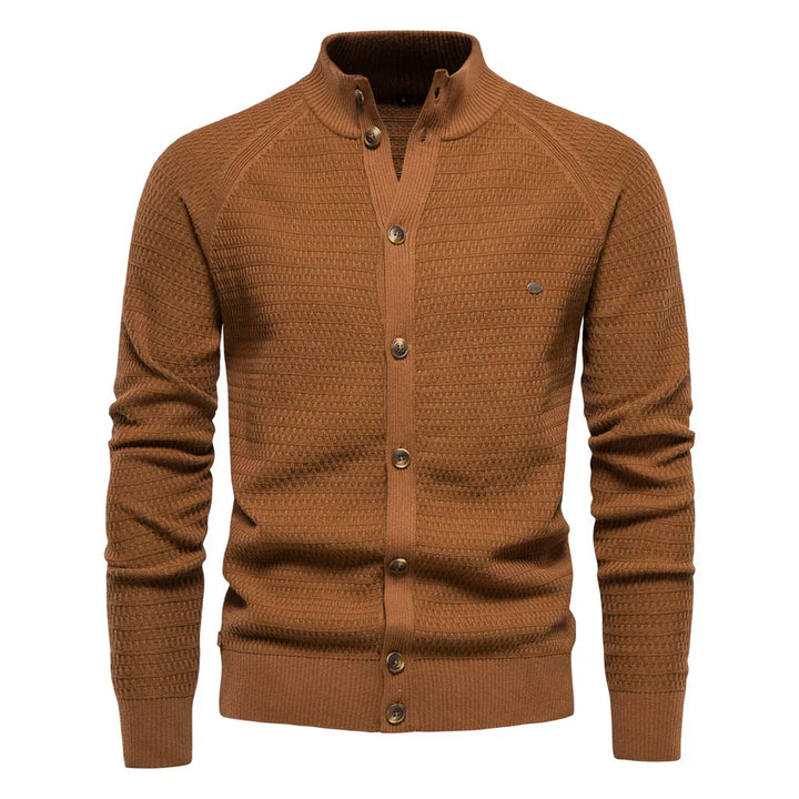 Florent™ | Finstickad Cardigan