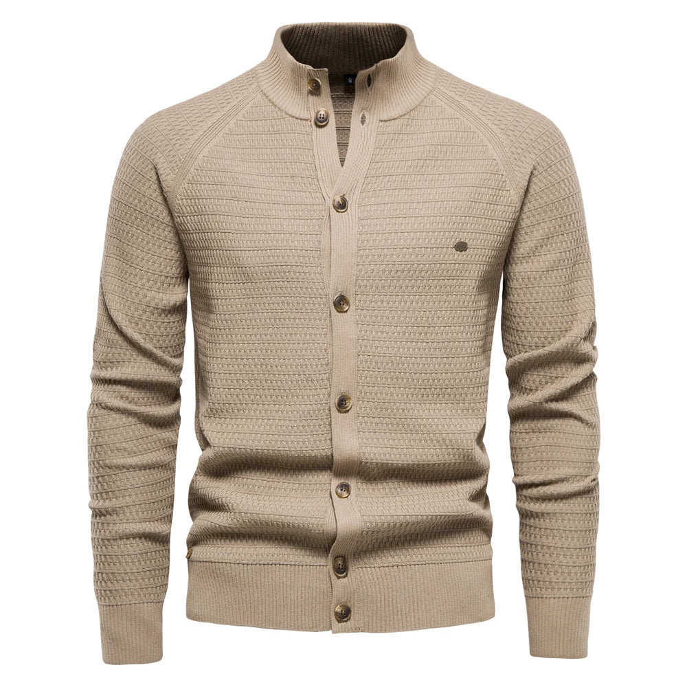 Florent™ | Finstickad Cardigan