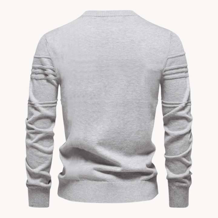 Burkhard | Stijlvolle herenpullover met ruitdesign