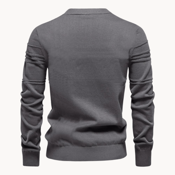 Burkhard | Stijlvolle herenpullover met ruitdesign