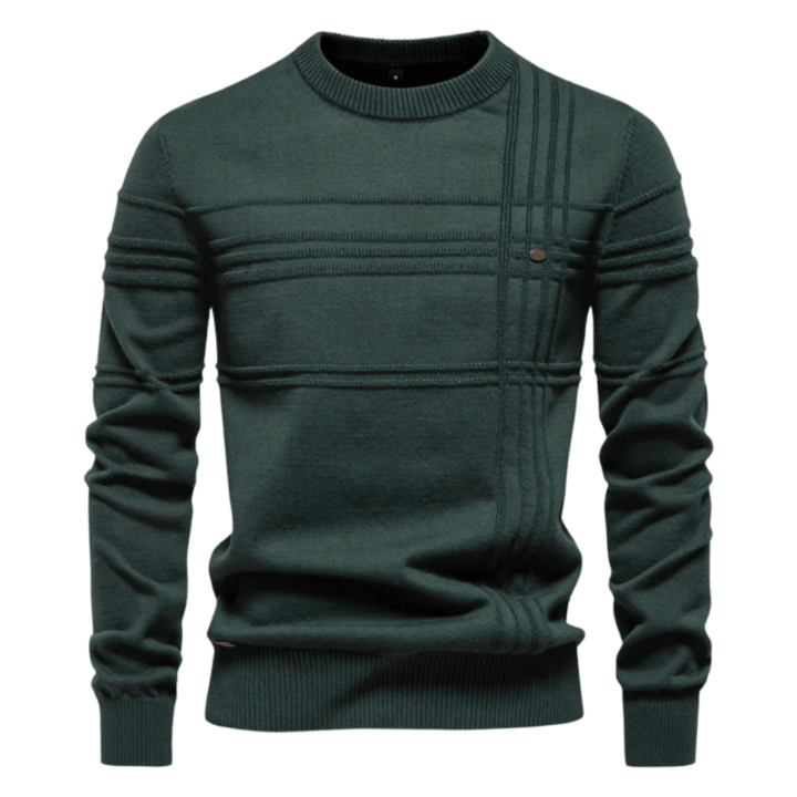 Burkhard | Stijlvolle herenpullover met ruitdesign