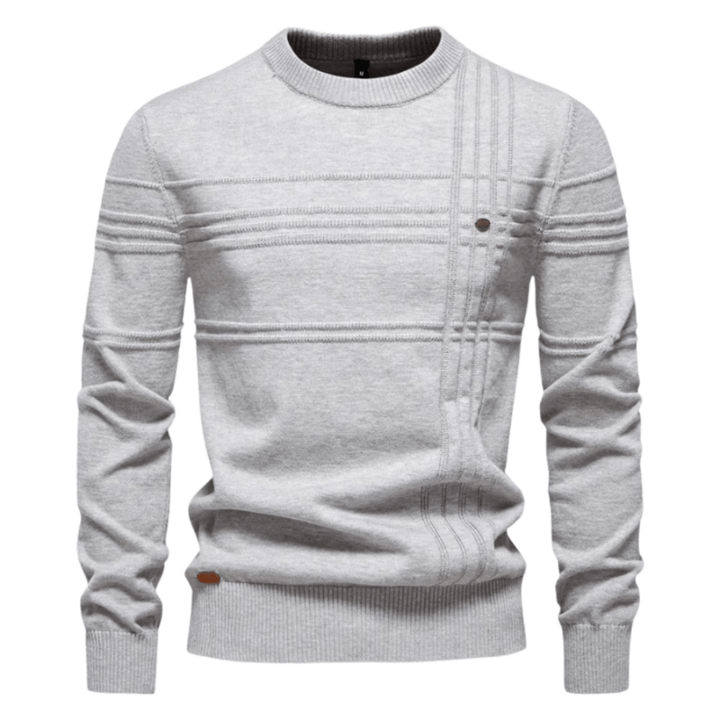 Burkhard | Stijlvolle herenpullover met ruitdesign