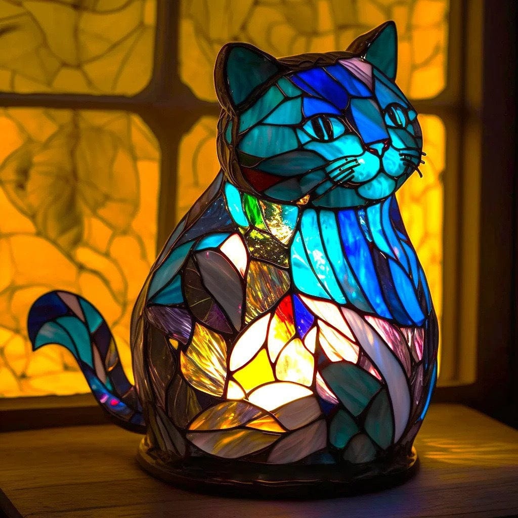 Animal Glow™ | Handgjord Tiffany - lampa - Dona Stockholm
