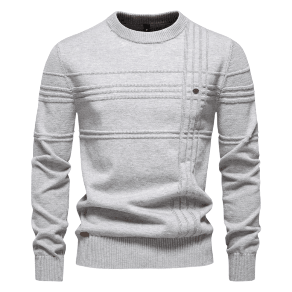 Burkhard | Stijlvolle herenpullover met ruitdesign - Dona Stockholm