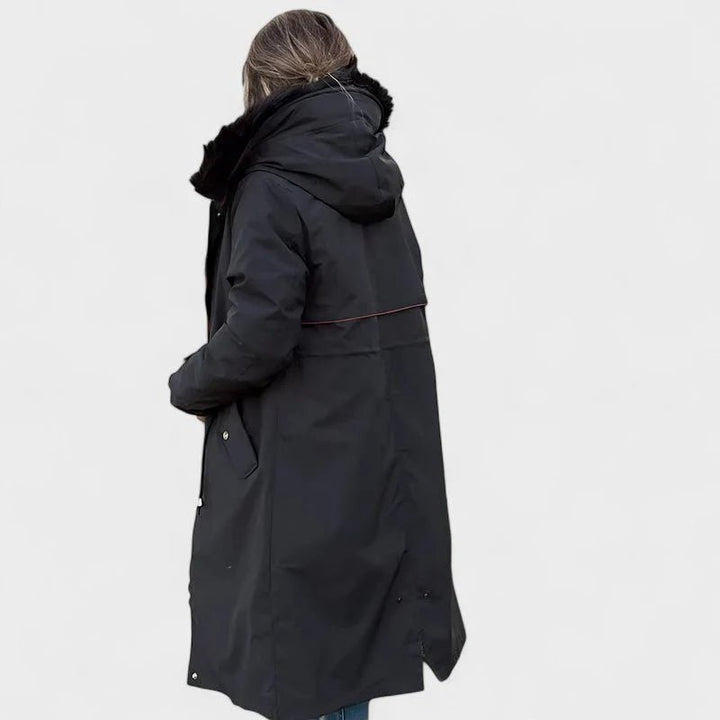 Frostra™ – Höstjacka med Huva och Mjuk Krage - Dona Stockholm