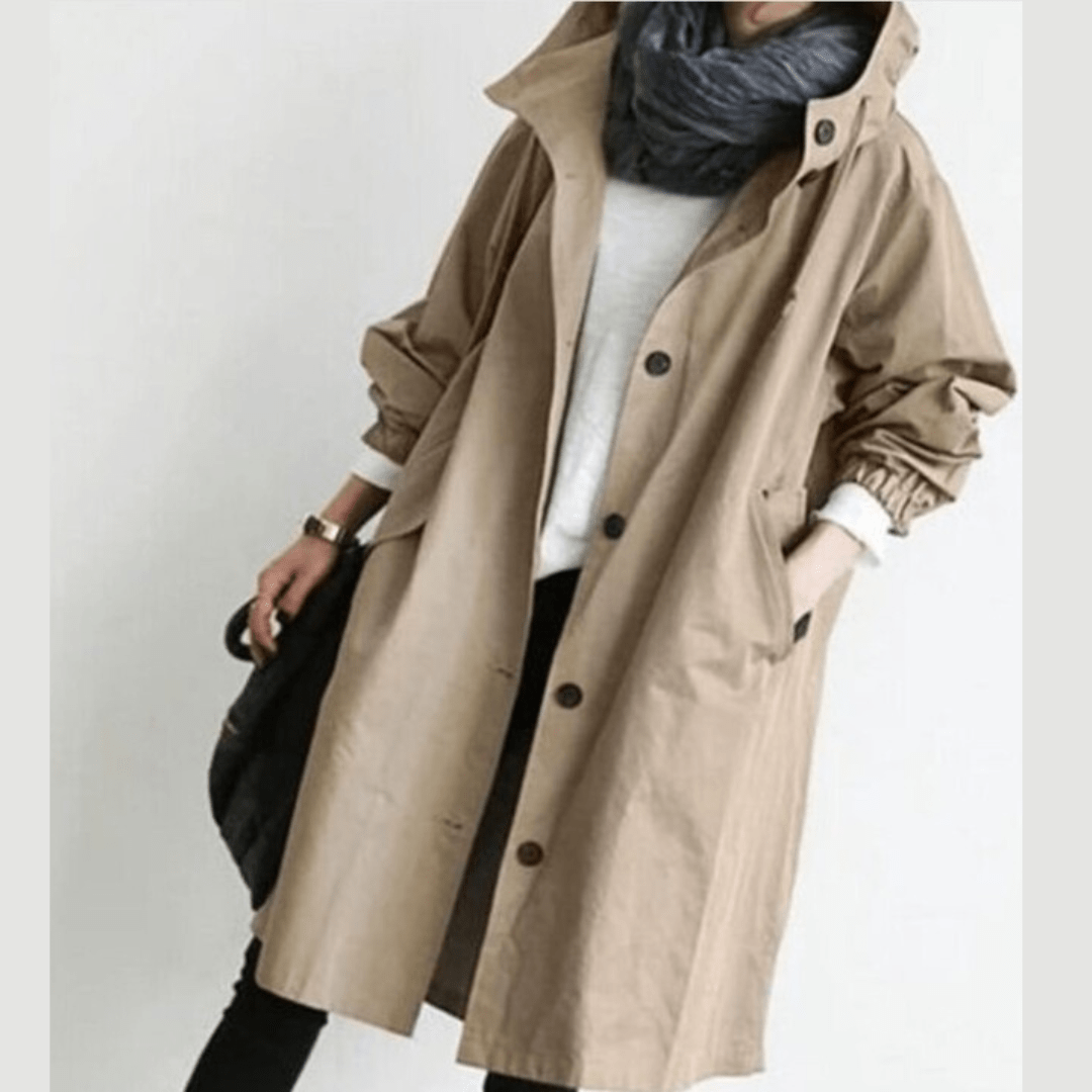 Mandy™ - Stilren Trenchcoat - Dona Stockholm