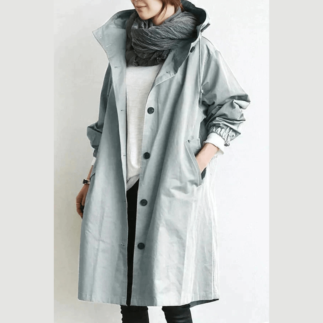 Mandy™ - Stilren Trenchcoat - Dona Stockholm