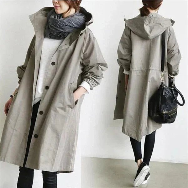 Mandy™ - Stilren Trenchcoat - Dona Stockholm
