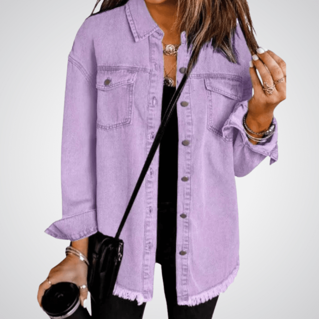 Mathilde™ - Klassisk Jeansjacka för Vardagsbruk - Dona Stockholm