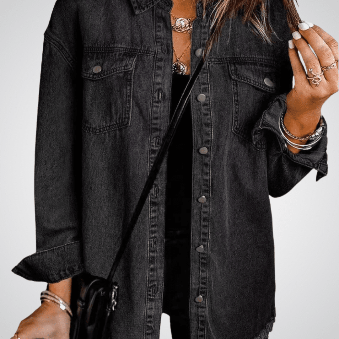 Mathilde™ - Klassisk Jeansjacka för Vardagsbruk - Dona Stockholm