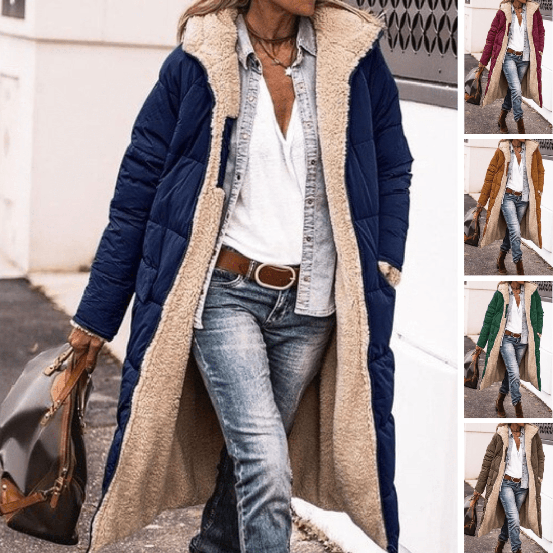 Sophia™ - Elegant och Bekväm Vändbar Kappa - Dona Stockholm