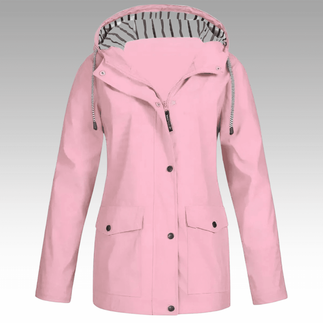 Therese™ - Vattentät Jacka - Elegant Design & Ultralätt Komfort för Alla Väder - Dona Stockholm
