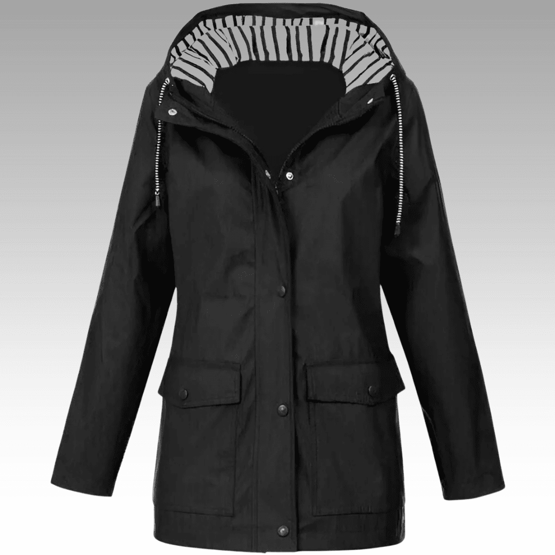 Therese™ - Vattentät Jacka - Elegant Design & Ultralätt Komfort för Alla Väder - Dona Stockholm