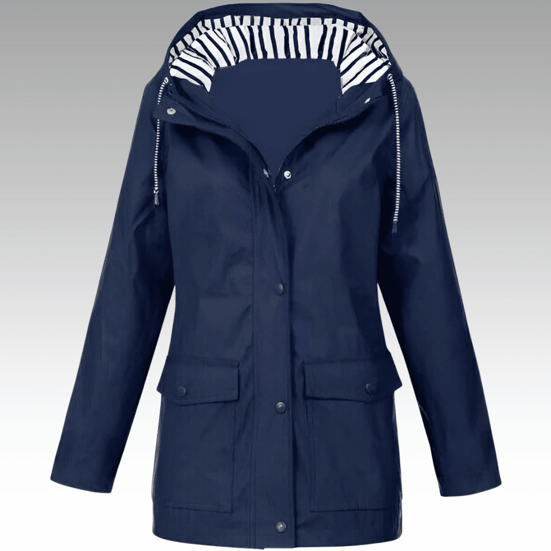 Therese™ - Vattentät Jacka - Elegant Design & Ultralätt Komfort för Alla Väder - Dona Stockholm