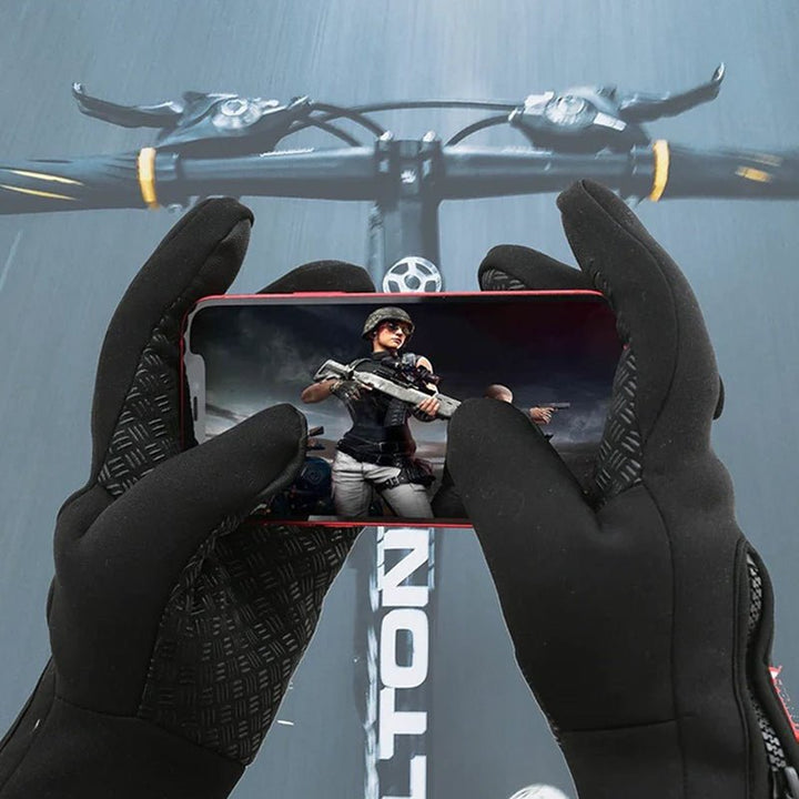 Vintervärmande vattentäta handskar med pekskärm - Dona Stockholm